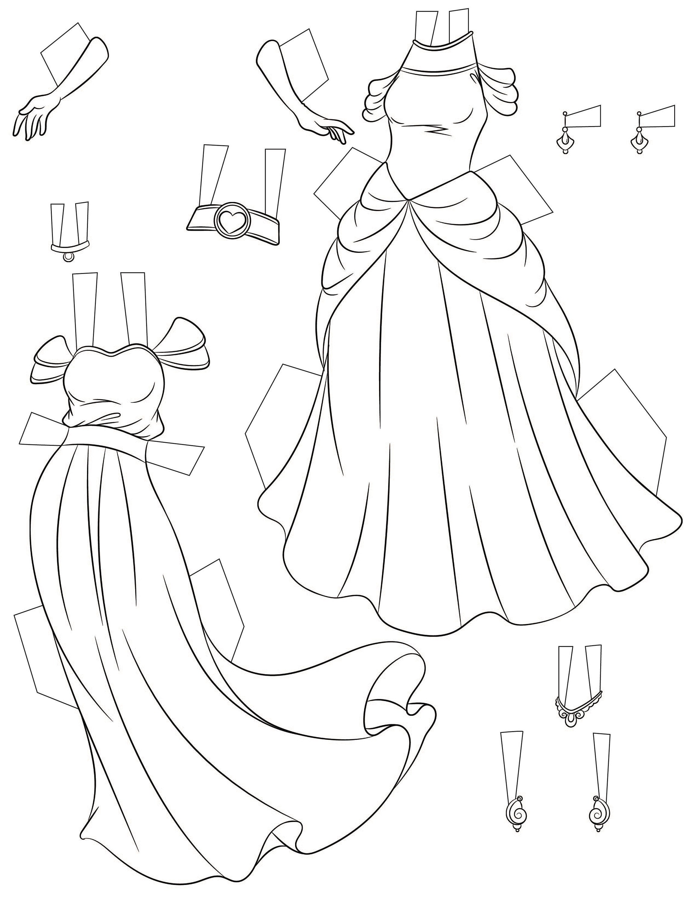 Beautiful Paper Doll Etsy