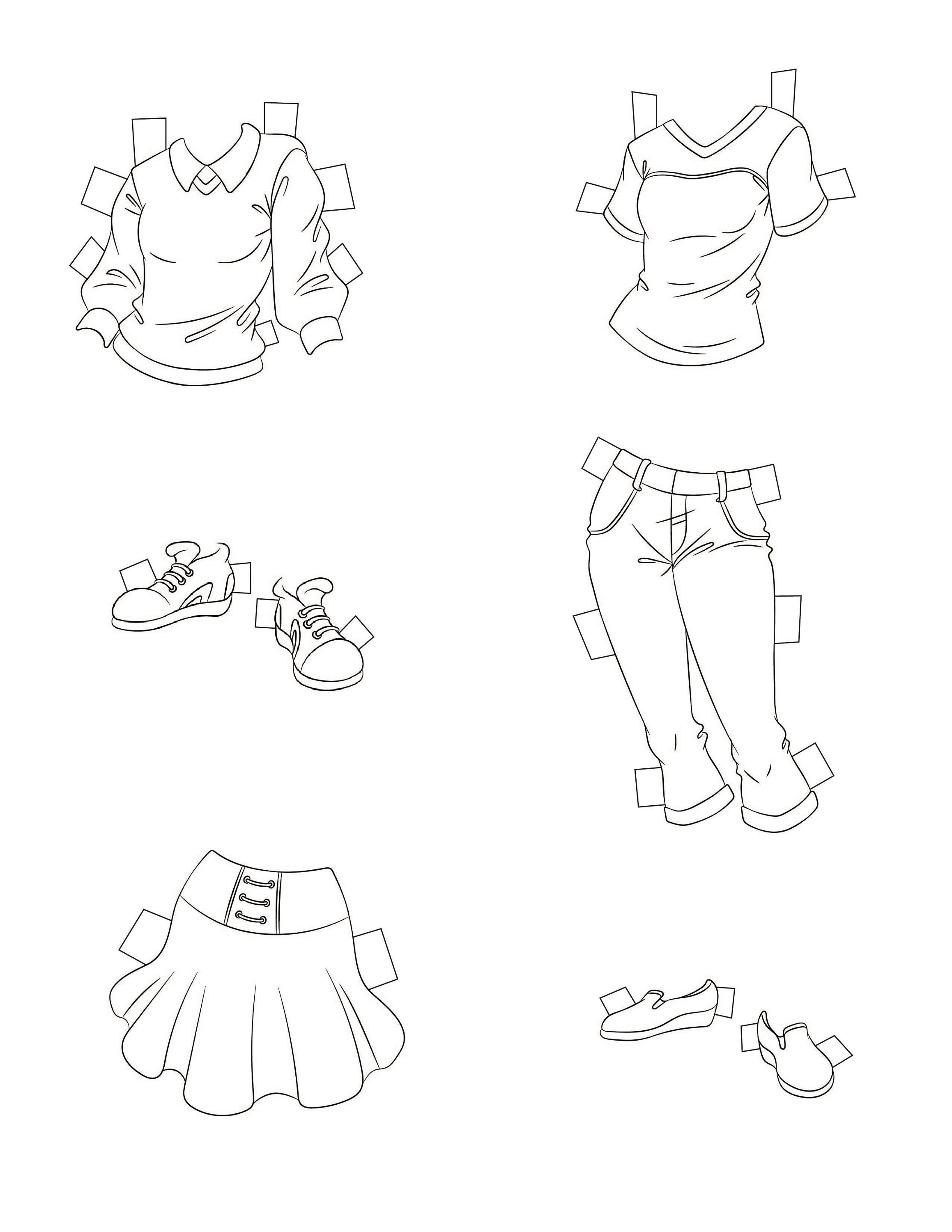 Beautiful Paper Doll Etsy