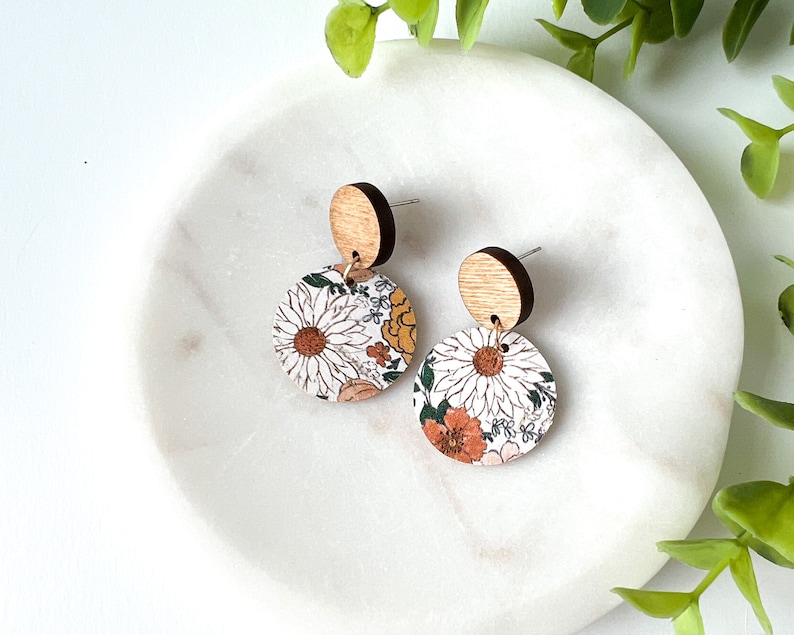Original Asymmetric Dangle Earrings For Women 2020 Hand Glass Ball...