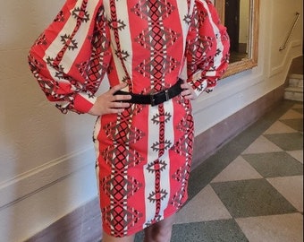 Handmade Geometric Dress