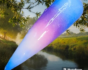 Bain en poudre changeant d'UV et de température Unicorn Kisses