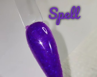 Love Spell, Halloween glitter dip powder