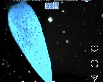 Crab Island, poudre thermique et phosphorescente