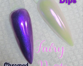 Fairy Dust, Aurora/chrome/color shift dip powder