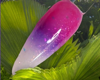 Poudre de trempage effrontée et changeant de couleur UV/thermique