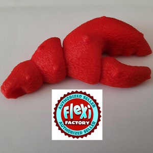 Flexi Factory Lobster Claw Keychain | 3D Printed | Articulated Fidget Toy