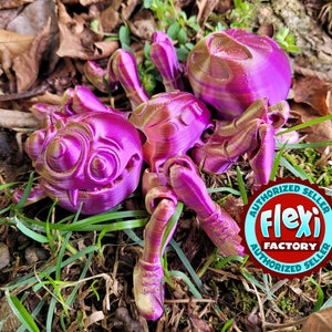 Flexi Factory Articulated Spider | 3D Printed | Articulated Fidget Toy