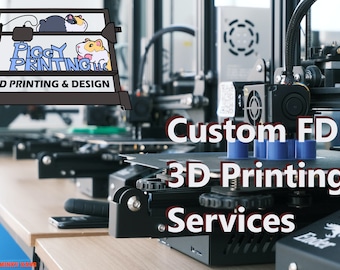 Fast Custom 3D Printing Services: STL File Orders