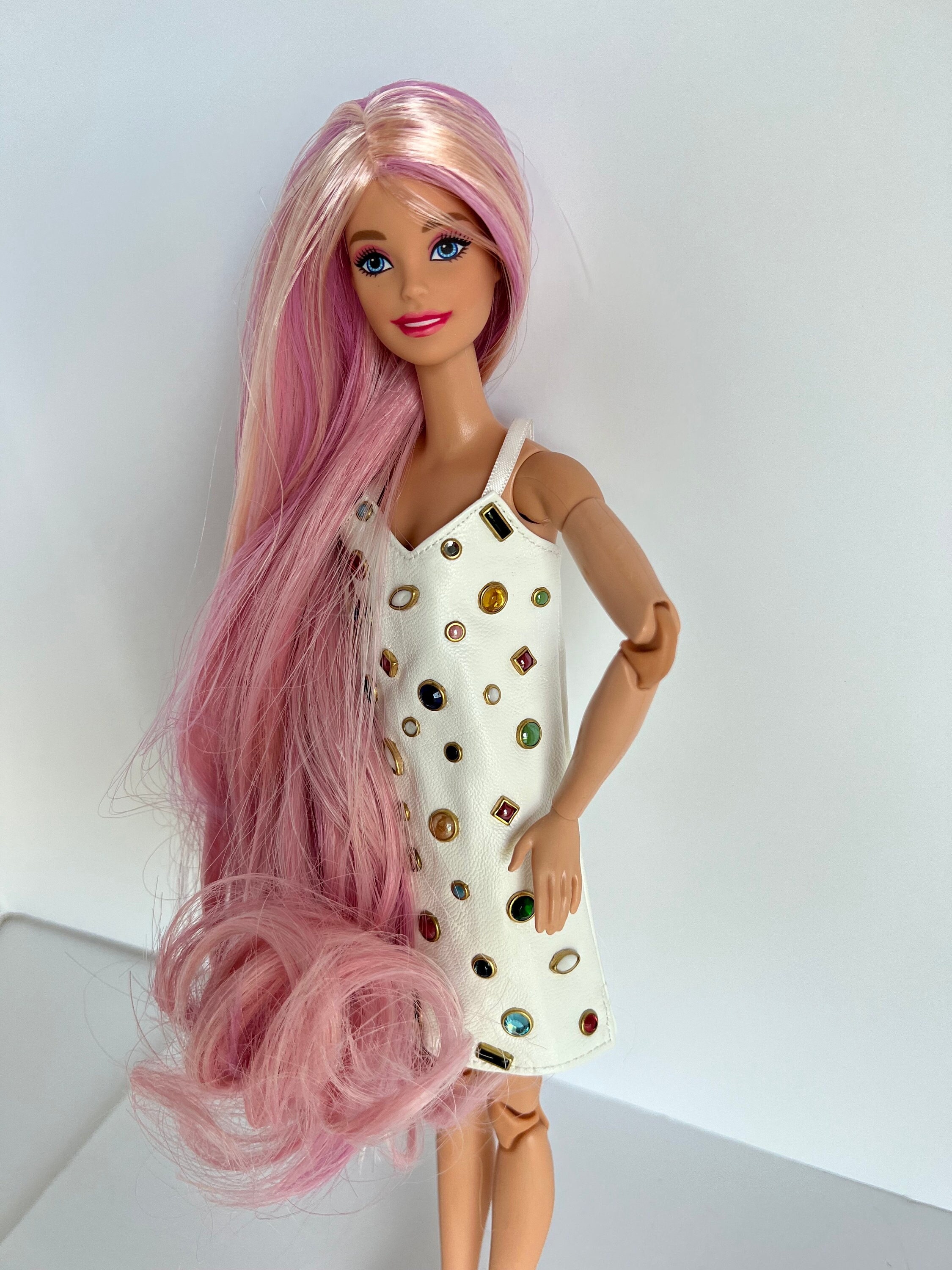 Long Soft Hair Doll Heads Wonder Lady Doll Toy Head Male Female Pink Black  Green Red Hair Doll Head Parts Girl Dressing DIY Toy  Price history   Review  AliExpress Seller 