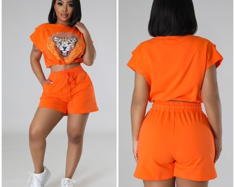 Lion Shorts Set