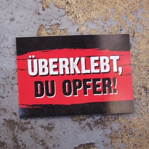 FCK GRN Broken Aufkleber Sticker Anti Gegen Grüne Baerbock Habeck