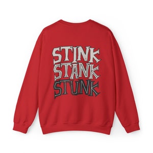 Sweat-shirt ras du cou de Noël, sweat-shirt film de Noël, sweat-shirt des fêtes, Noël gothique, chemise de Noël grunge Y2K, Noël vintage Red