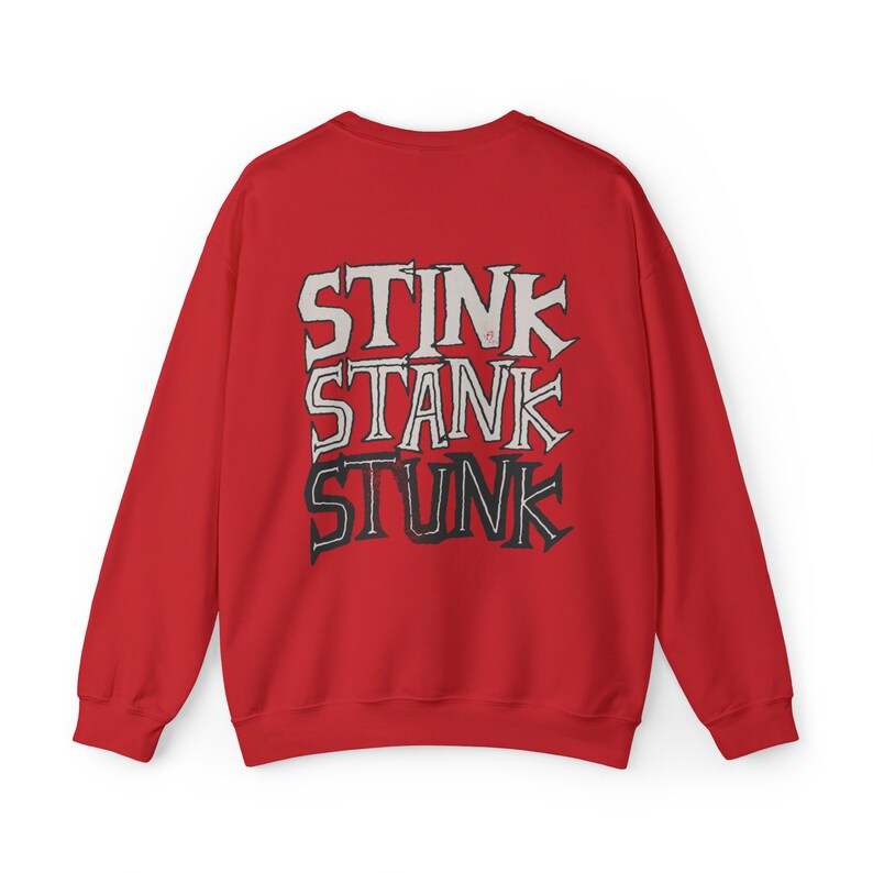 Sweat-shirt ras du cou de Noël, sweat-shirt film de Noël, sweat-shirt des fêtes, Noël gothique, chemise de Noël grunge Y2K, Noël vintage Red