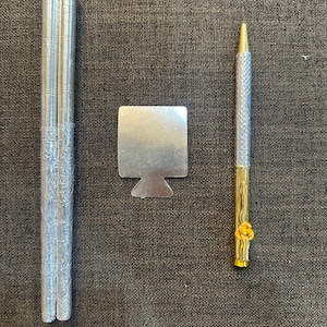 925 Silver Danka Pen & Slate Set | Ganesh Chaturthi Puja Gift | Traditional Silver Writing Set | Hindu Ritual Accessory