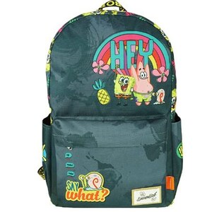 Spongebob Backpack with Lunch Box Set - Bundle with Spongebob Squarepants  Backpack for Kids, Spongebob Lunch Box, Stickers, Stationery, Water Bottle