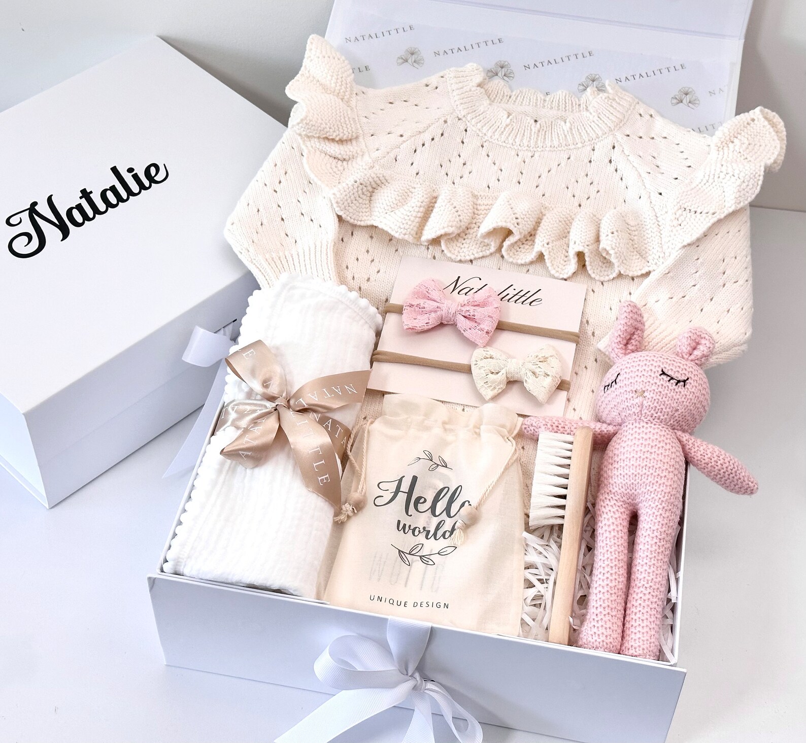 PERSONALIZED Baby Girl Gift Box, Baby Gift Box, Baby Girl Gift, Baby