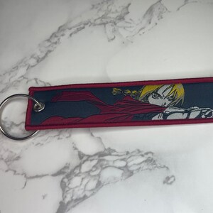 Anime Manga Keychain Key Chain Embroidered