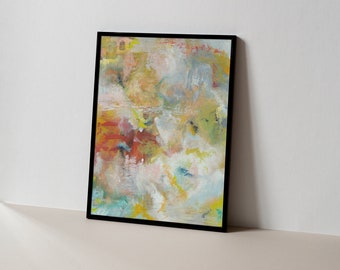 Acrylic Abstract I | Original Acrylic on Canvas | Professional Fine Art Print | Various Sizes