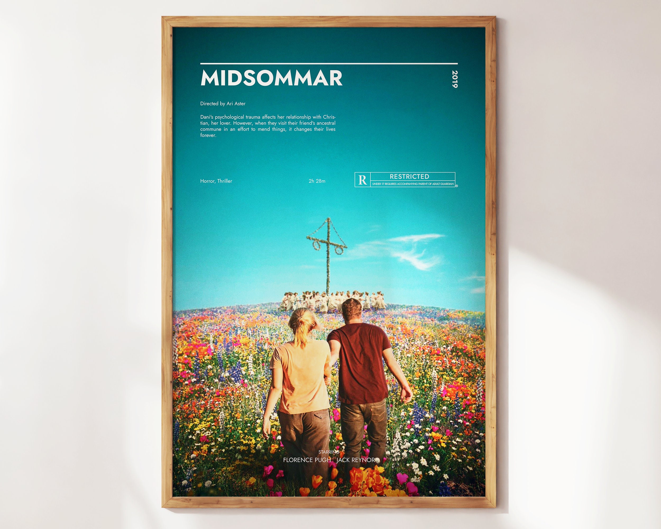 Midsommar Poster A24 Art Print Movie Posters Gift for Movie Lovers Etsy