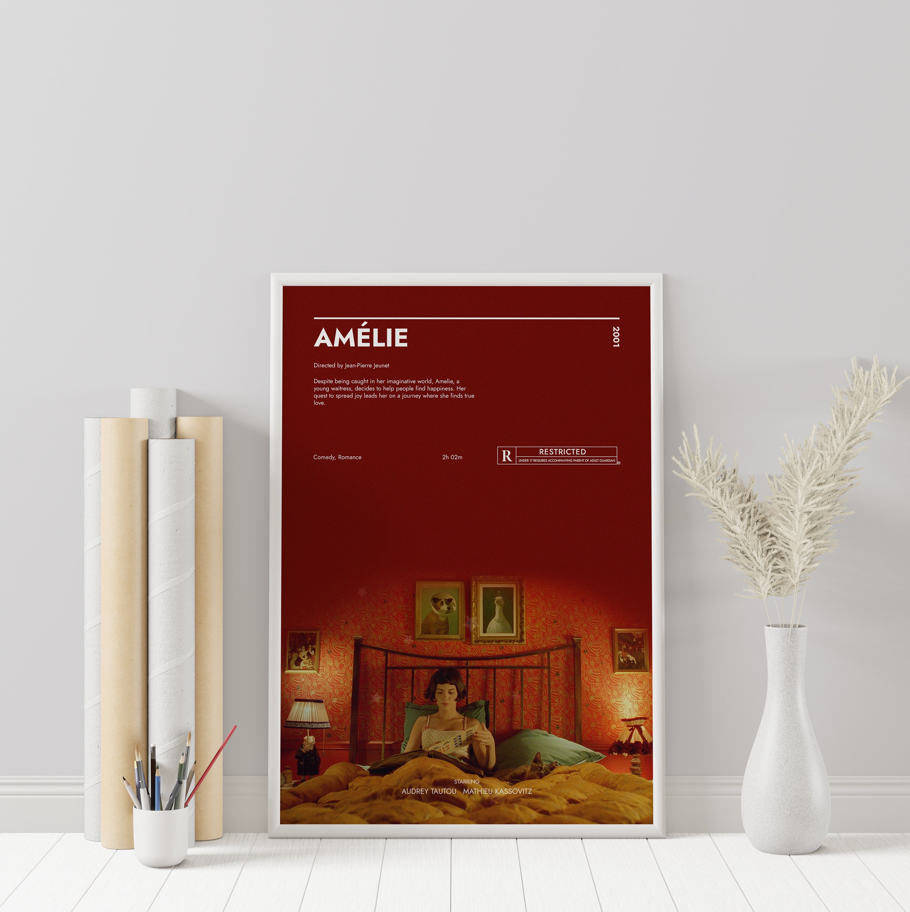 Amelie Poster Art Print Movie Posters Etsy
