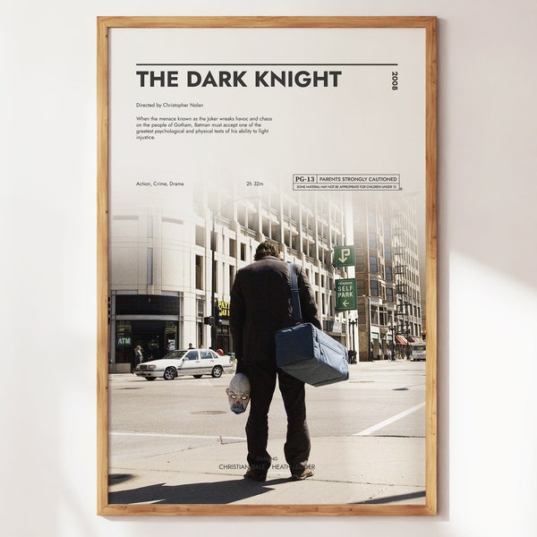 The Dark Knight  Poster | Art Print | Movie Posters
