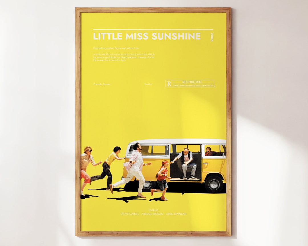 Little Miss Sunshine Poster Art Print Movie Posters Gift for Movie ...
