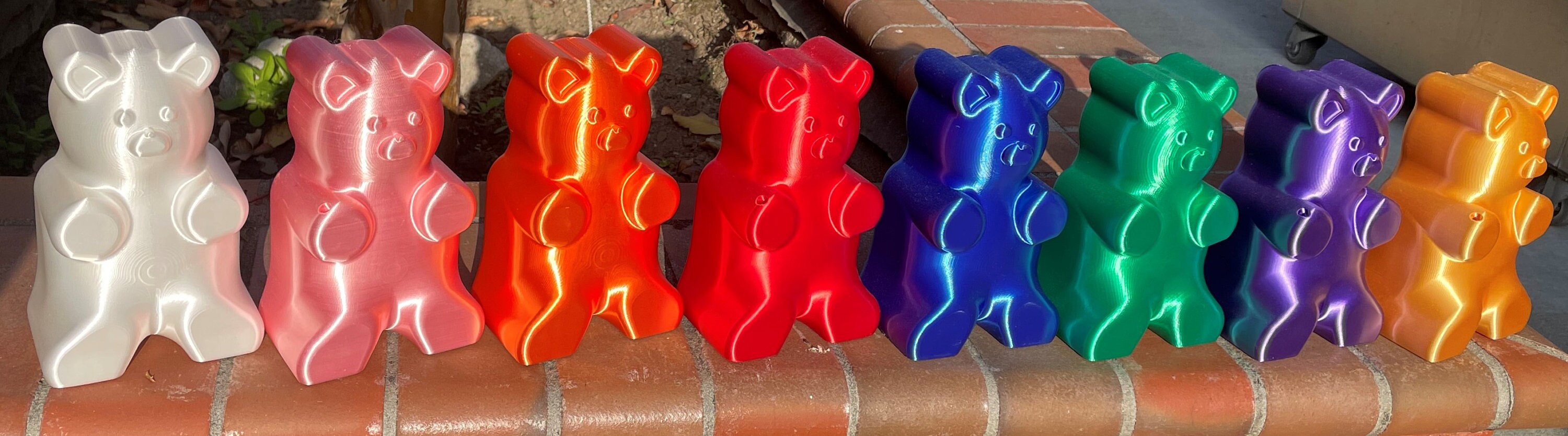 Giant Large Gummy Bear 3D Printed Etsy