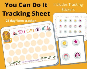 You Can Do it Tracker Sheet