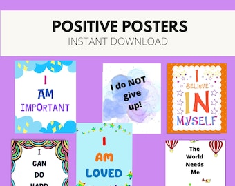 教室のためのポジティブなポスター