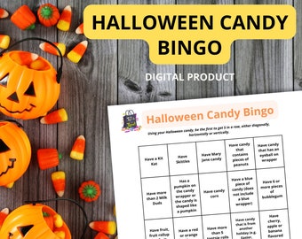 ハロウィンキャンディビンゴ