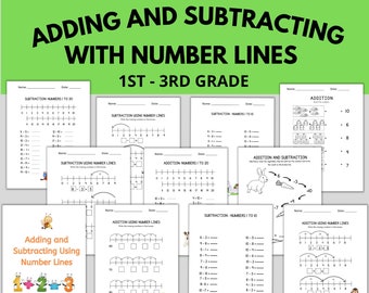 Adding and Subtracting with Number Lines