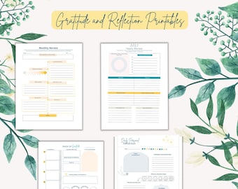 感謝と反省の印刷用シート