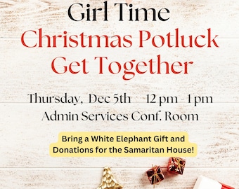 クリスマスポットラックフライヤー