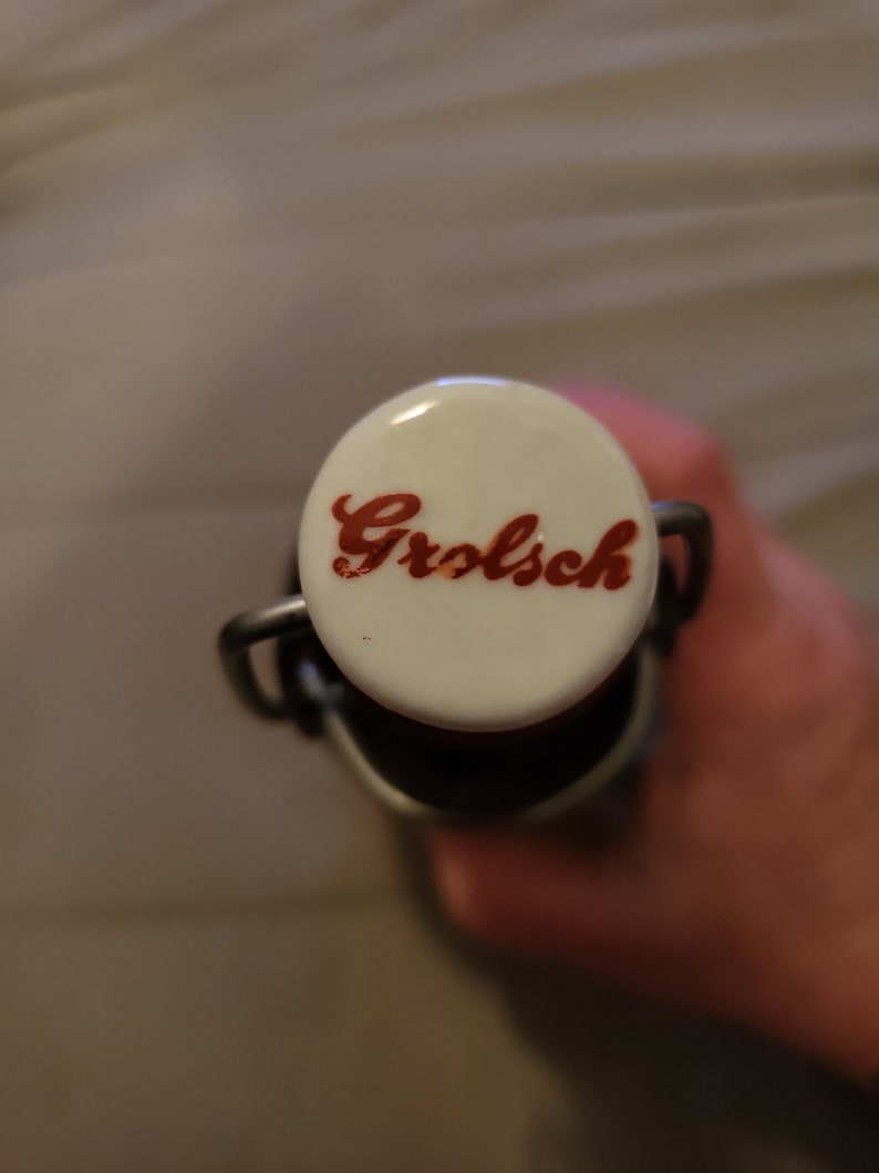 Vintage Grolsch Beer Bottle Etsy