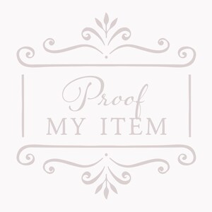 ADD-ON: Proof My Item