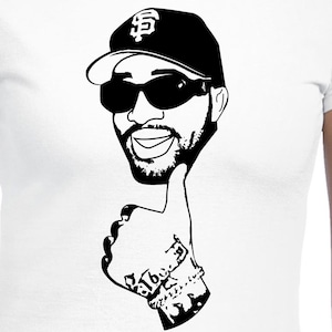 Farbror Larry-inspirerade digitala klippfiler | Cricut | Silhouette Cameo | Svg-klippfiler | Digital fil | PDF | Eps | DXF | PNG | Hiphop
