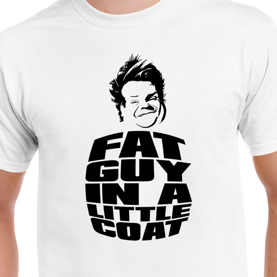 Fat Guy in A Little Coat Cut Files Cricut Silhouette Cameo Svg Cut