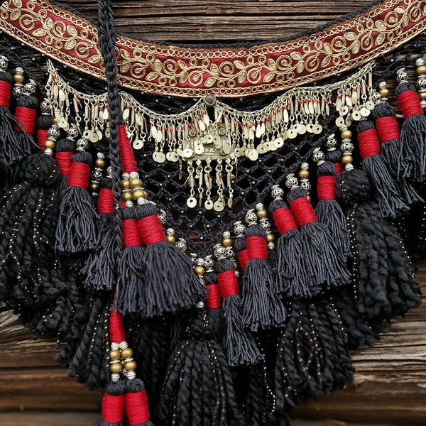 Collier de poitrine pour cheval arabe, collier équin, plastron pour cheval