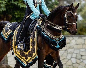 Arabian costume for traditional Arabian riding competition