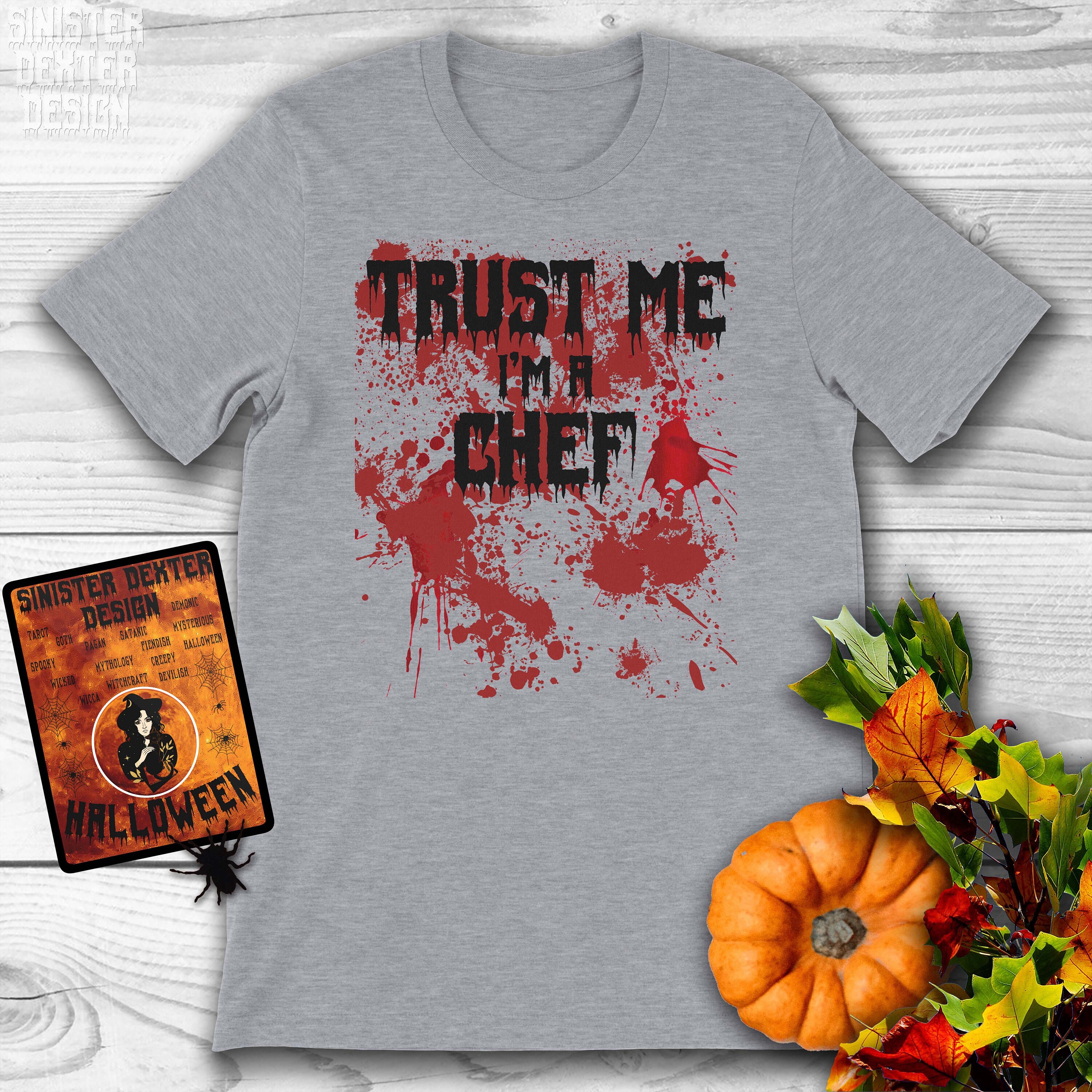 Discover Bloody Trust Me I'm a Chef Scary Halloween Design