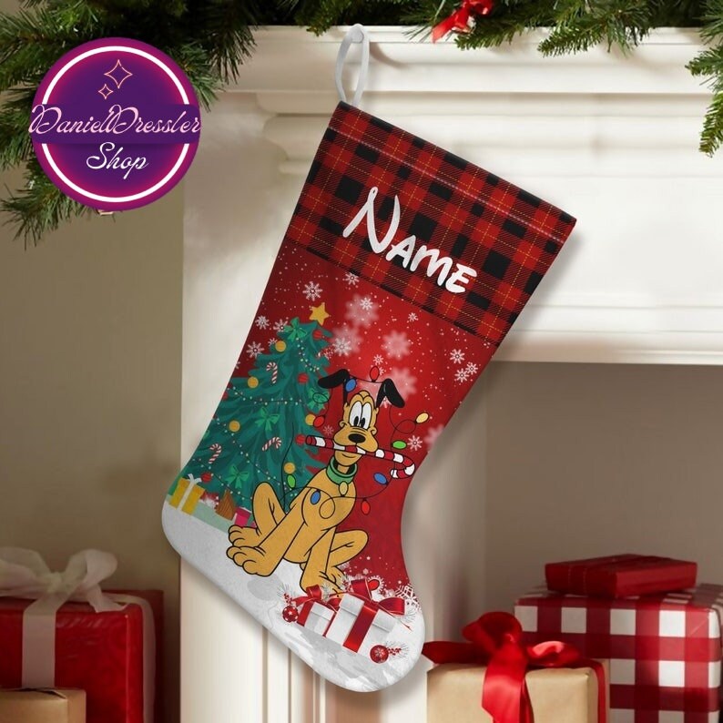 Custom Mickey and Friends Christmas Stockings, Disney Christmas
