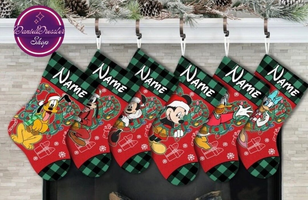 Personalized Disney Christmas Stockings 