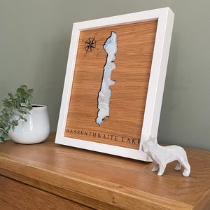 Laser cut Bassenthwaite Lake image 2