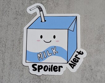Spoiled Milk Sticker | Weatherproof Glossy Decal