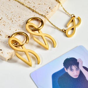 Jungkook Earrings Etsy