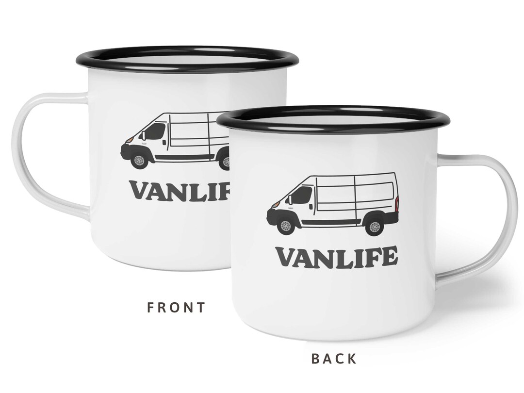 Cute Vanlife Gift Mug With Promaster Van for Camping Camper Etsy
