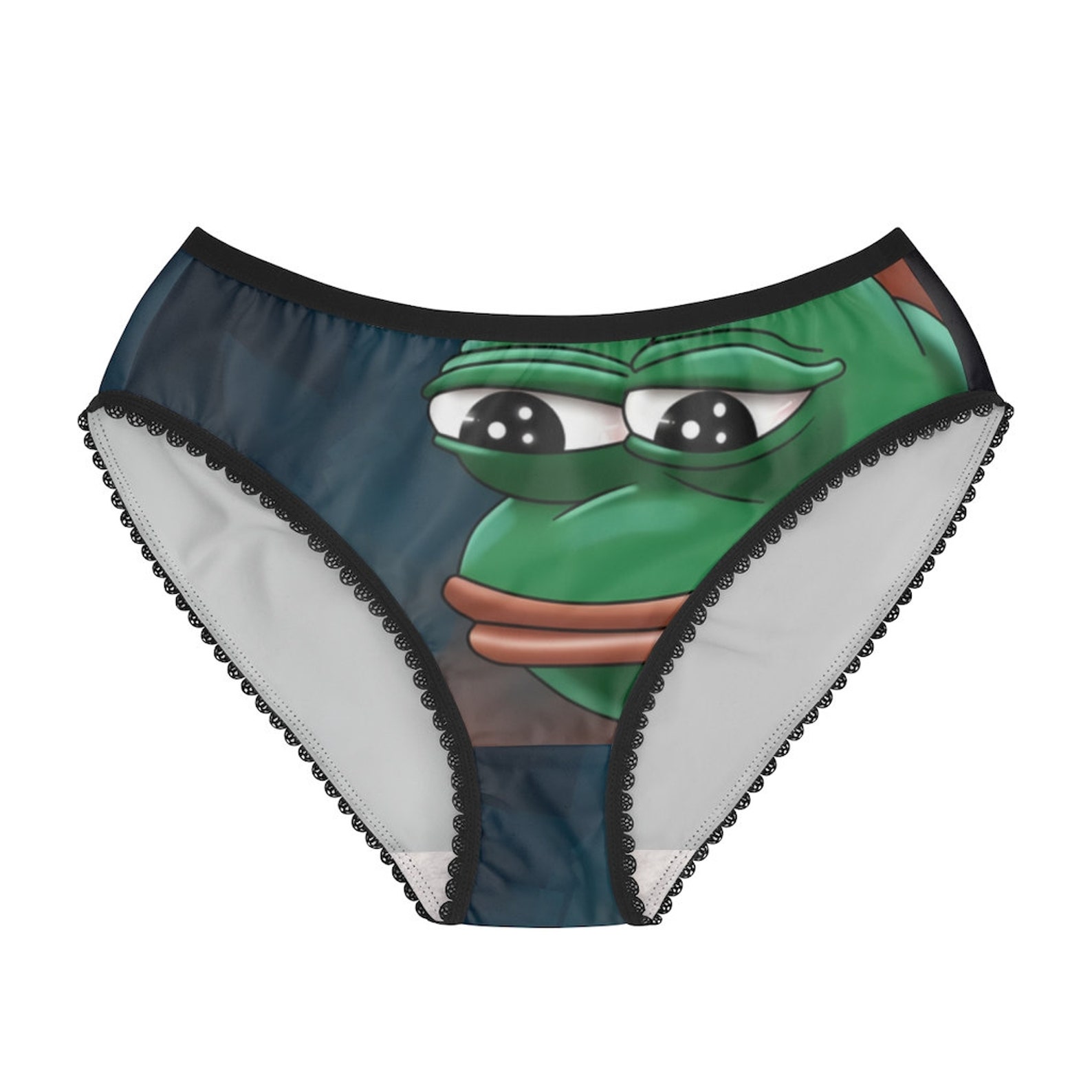 Sad Pepe Panties Meme Women's Briefs Etsy