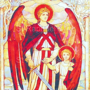 Catholic Archangels St Michael, Raphael, Saint Gabriel, Protection Angels Digital Downloads