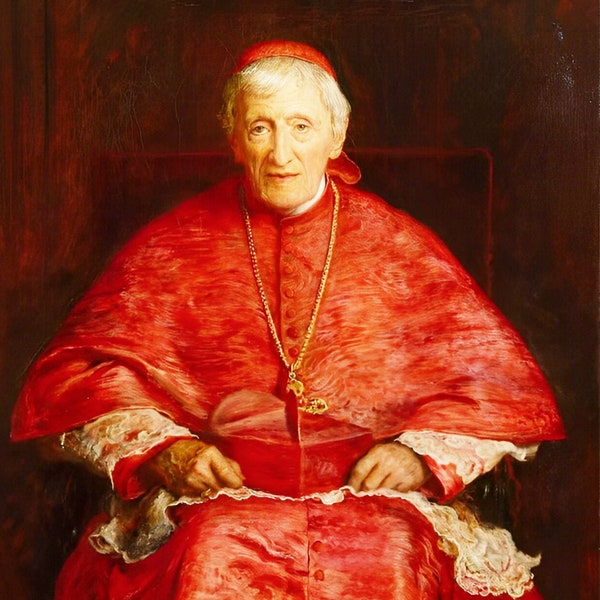 Cardinal Newman Oratory St Philip Neri Catholic Saints x4 Digital Art Downloads