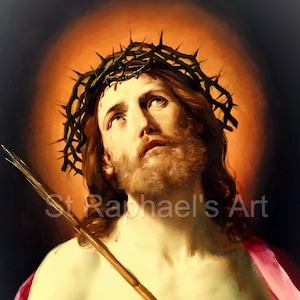 Crown of Thorns Jesus Passion Lent Holy Week Catholic Ecce Homo Digital Downloads